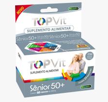 Top Vit Sênior 50+ Suplemento 60Cps. 500mg Concentrado Top Vit Sênior 50+ Suplemento 60Cps. 500mg Concentrado