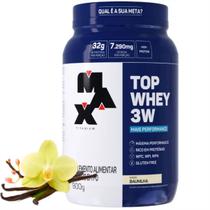 Top Whey 3 W Max Titanium 900g 3x Proteínas Wpi Wpc Wph Top Whey 3 W Max Titanium 900g 3x Proteínas Wpi Wpc Wph