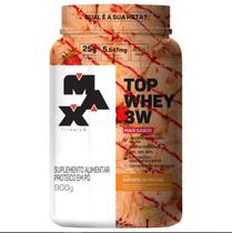 Top Whey 3W (900g) - Sabor: Mais Sabor - Sorvete de Frutas Top Whey 3W (900g) - Sabor: Mais Sabor - Sorvete de Frutas