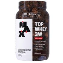 Top Whey 3w Mais Sabor Max Titanium 900g Top Whey 3w Mais Sabor Max Titanium 900g