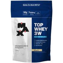 Top Whey 3W + Performance 1,8Kg - Max Titanium - Baunilha