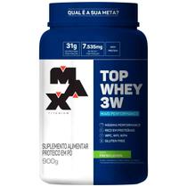 Top Whey 3w + Performance Fresh Lemon (900g) Max Titanium