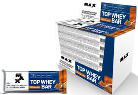 TOP WHEY BAR BARRA PROTEINA DOCE LEITE 41g MAX TITANIUM 12UN