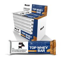 Top Whey Bar Performance Cx 12 Unidades Max Titanium