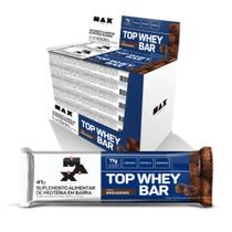 Top Whey Bar Performance Cx 12 Unidades Max Titanium