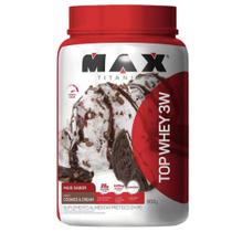 Top Whey Mais Sabor 900g Cookies Max Titanium