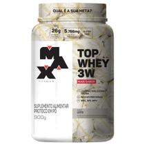 Top Whey Mais Sabor Leite - 900g - Max Titanium