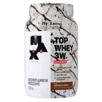 Top Whey Protein 3w 900g Pote Isolado Conc Hid Max Titanium Top Whey Protein 3w 900g Pote Isolado Conc Hid Max Titanium