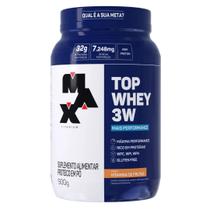 Top Whey Protein 3w 900g Pote Isolado Conc Hid Max Titanium