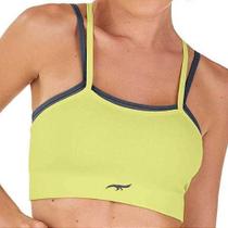 Top zee rucci feminino fitness bicolor sem costura zr0400-006-1803