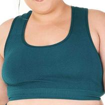 Top zee rucci feminino fitness jacquard com bojo removivel sem costura zr0401-048