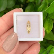 Topázio Imperial Amarelo Navete 1,18ct (2) Topázio Imperial Amarelo Navete 1,18ct (2)