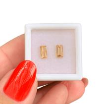 Topázio Imperial Baguete Par 1,12ct (1)