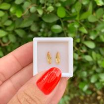 Topázio Imperial Gota Par 1,04ct