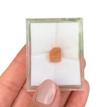 Topázio Imperial Laranja Bruto Rolado Coleção 5,03ct / 1,01gr