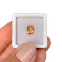 Topázio Imperial Laranja Cushion 1,25ct - SP GEMAS