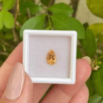 Topázio Imperial Laranja Gota 1,09ct