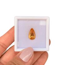 Topázio Imperial Laranja Gota 4,65ct