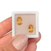 Topázio Imperial Laranja Oval 3,05ct