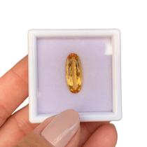 Topázio Imperial Laranja Oval 6,11ct