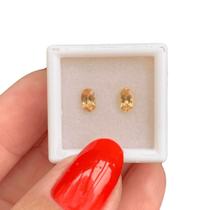 Topázio Imperial Oval Par 0,76ct (3)