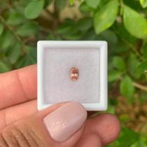 Topázio Imperial Salmão Oval 0,43ct