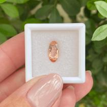 Topázio Imperial Salmão Oval 1,29ct
