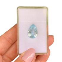 Topázio Sky Azul Gota 8,04ct Topázio Sky Azul Gota 8,04ct