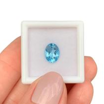 Topázio Swiss Blue Oval 2,00ct
