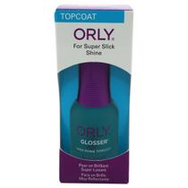 Topcoat de esmalte Orly Glosser High Shine 18mL para mulheres