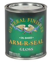 Topcoat General Finishes Arm-R-Seal à base de óleo 1L Gloss