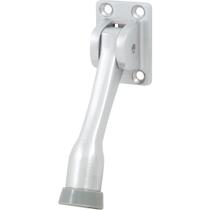 Tope para puerta Stone Harbor Hardware de 10 cm en cromo satinado de alta resistencia