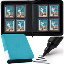 Toploader Binder D DACCKIT Model A contém 128 cartas turquesas