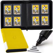 Toploader Binder D DACCKIT Model A contém 128 cartões amarelos