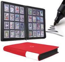 Toploader Binder D DACCKIT modelo A contém 640 cartas vermelhas