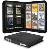 Toploader Binder EVORETRO 216 slots, 9 cartões de bolso, preto Toploader Binder EVORETRO 216 slots, 9 cartões de bolso, preto