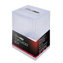 Toploader Box Ultra Pro 16241 transparente com faixa para gravação Toploader Box Ultra Pro 16241 transparente com faixa para gravação