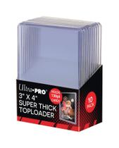 Toploaders Ultra Pro 82327 Super Thick 3x4 polegadas (10 unidades) Toploaders Ultra Pro 82327 Super Thick 3x4 polegadas (10 unidades)