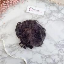 Topo Cabelo Sintético Ondulado 11,5 x 13cm 10cm Topo Cabelo Sintético Ondulado 11,5 x 13cm 10cm