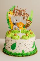 Topo de Bolo Acrílico Festa Safari 15,5 x 10 cm Ponto das Festas - Inspire sua Festa Loja Topo de Bolo Acrílico Festa Safari 15,5 x 10 cm Ponto das Festas - Inspire sua Festa Loja