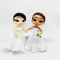 Topo De Bolo Casamento Celebração LGBTQIAPN+ (Lésbicas)