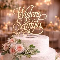 Topo de Bolo Casamento Com Nomes Topo de Bolo Casamento Com Nomes