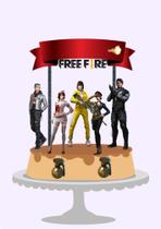 topo de bolo de bolo FREE FIRE topo de bolo de bolo FREE FIRE