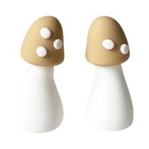 Topo De Bolo De Cogumelo Abelha Em Pote De Mel, Decoração Fofa Para Mesa De Sobremesas De