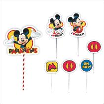 Topo de bolo Decoração Mickey Mouse Festa topper Completo