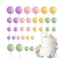 Topo De Bolo Dourado E Prateado 20 Peças Decoração De Cupcake Para Aniversário Casamento Natal Chá