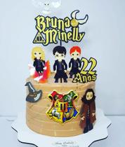 Topo de Bolo em scrap - Harry Potter Topo de Bolo em scrap - Harry Potter