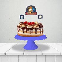 Topo de bolo festa Bela e a Fera Decoração Aniversári EVA Topo de bolo festa Bela e a Fera Decoração Aniversári EVA