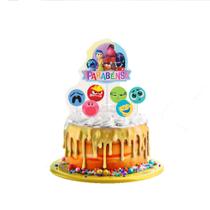 Topo de bolo Festa Divertidamente Decoração aniversário 23cm