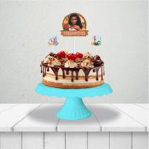 Topo de bolo festa Moana 2 Decoração Aniversário complet EVA